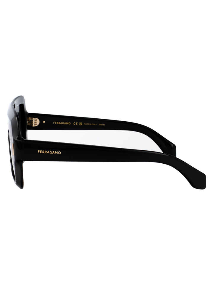 Salvatore Ferragamo SUNGLASSES - Black | d1b46276d9fc34a2974e5ae0a7404914831b2e88