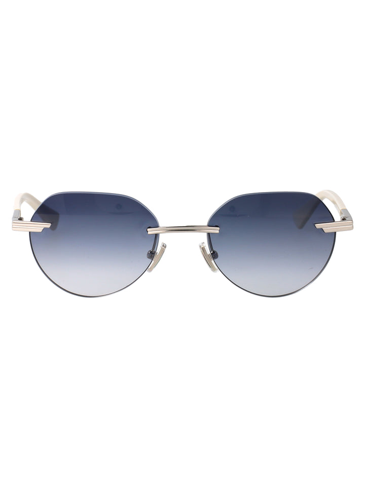 Bottega Veneta SUNGLASSES - Silver | 4121d8832c8f2e57954b8a55e41b5054aa726590