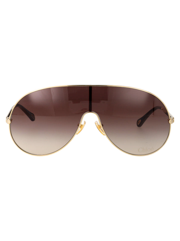 Chloe SUNGLASSES - Gold | bd945c9ee809e98b620d6fb95b8115d3246581e2