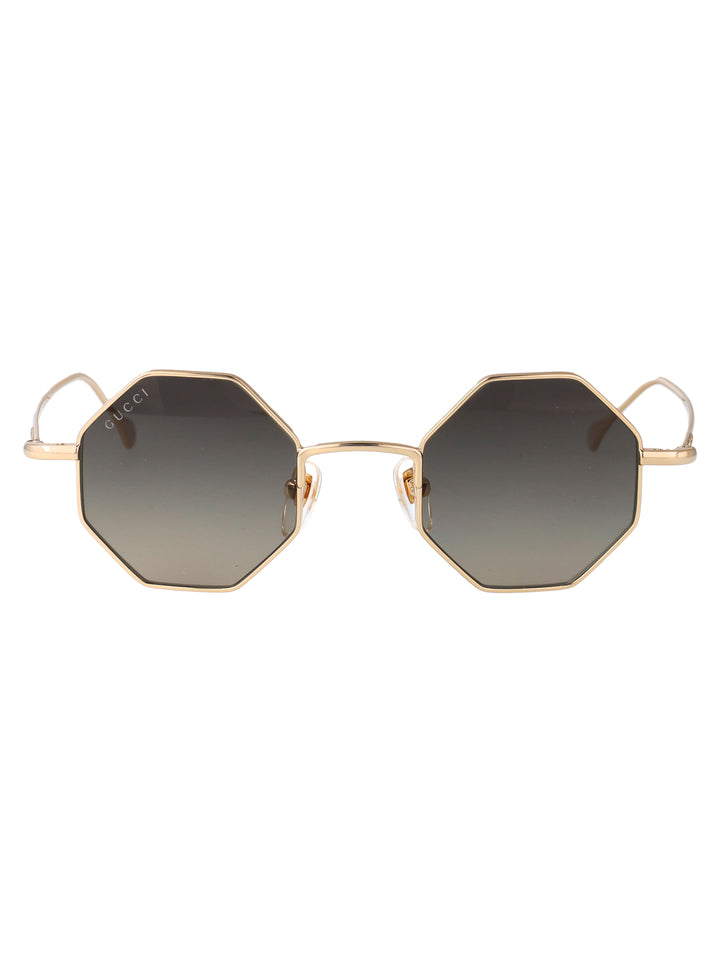 Gucci SUNGLASSES - Gold | cabf4721e9dac2414b013fe4f70368035eb698b6