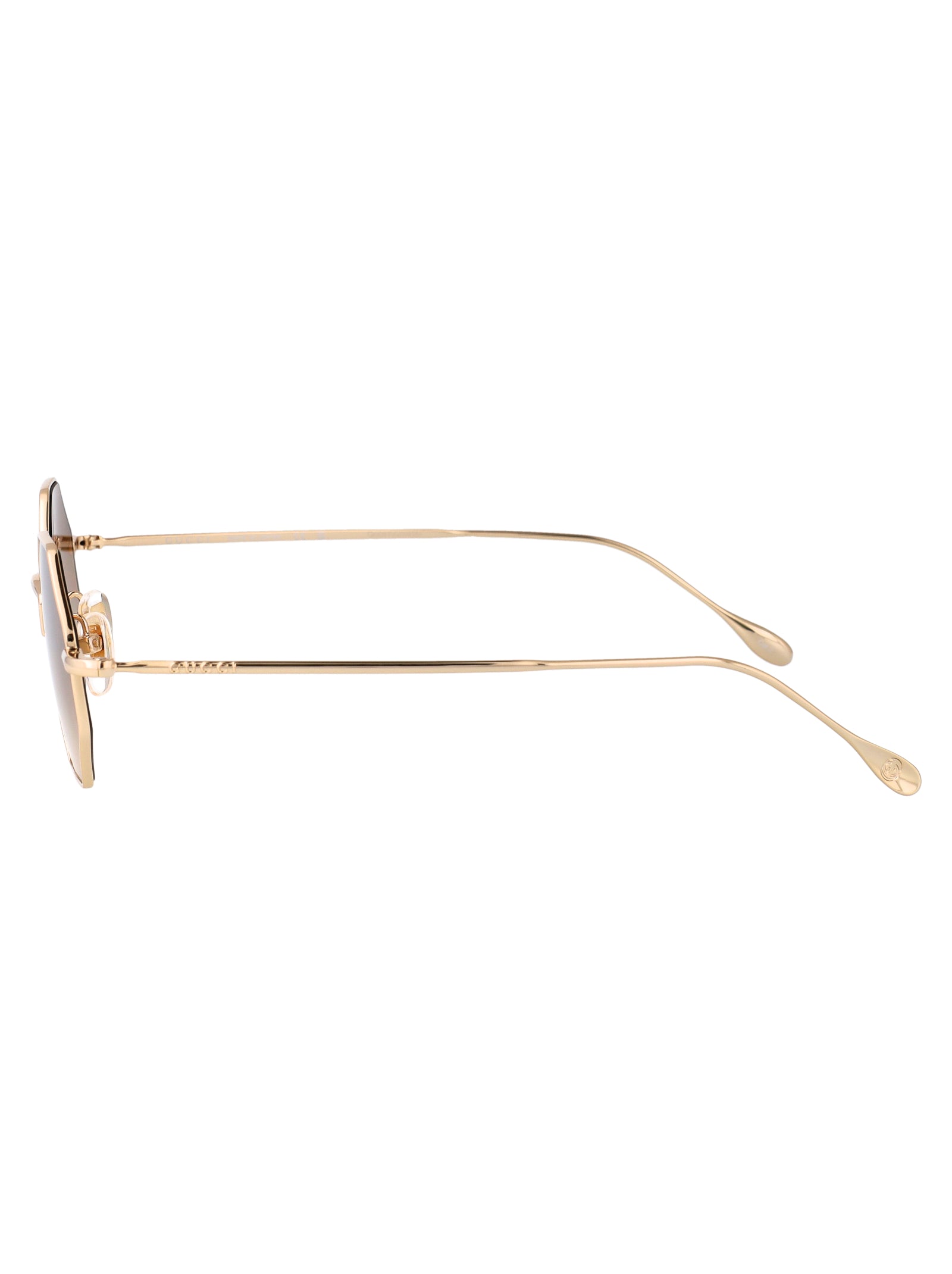 Gucci SUNGLASSES - Gold | e93c7811c1c19f32b92f3f8b341fe4cab1b8fdea