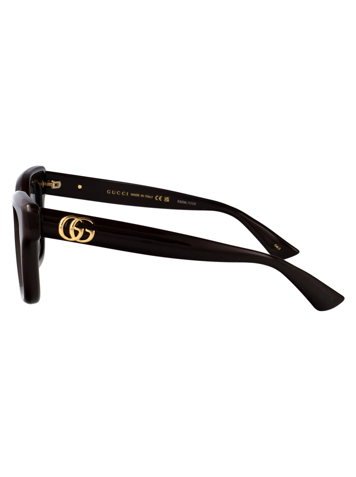 Gucci SUNGLASSES - Brown | 9934b1932ceb08602c31102379f1cc7f7d690a20