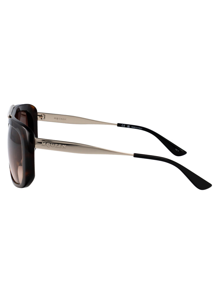 Alexander Mcqueen SUNGLASSES - Brown | 4550ebe956f64163e68817e7c4664aa3f7f31507