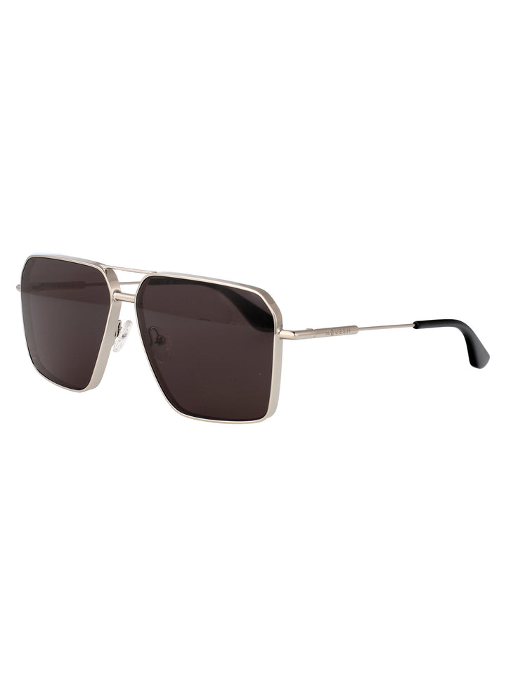 Alexander Mcqueen SUNGLASSES - Silver | 1c9f67b4858493b8efcdb519654817db3d1ca802