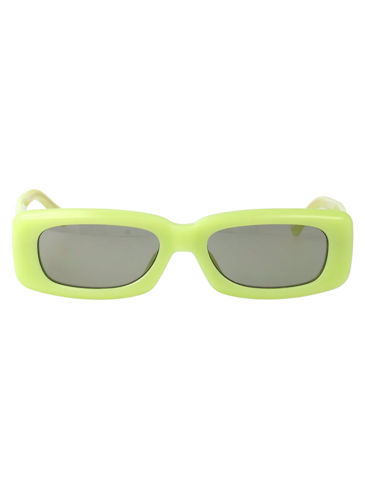 The Attico SUNGLASSES - Green | 734e9d9b7ec75169230fa1e69b5c60698a73f8bc