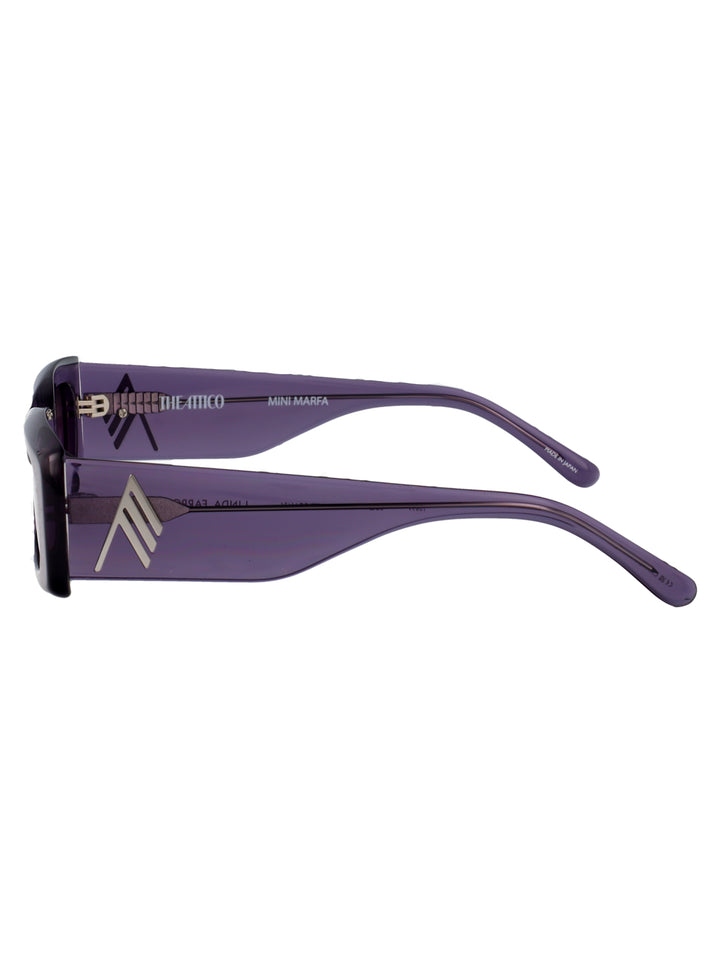 The Attico SUNGLASSES - Purple | 23e9bbe13d4b3d831979fe3c678998cef86eed3d