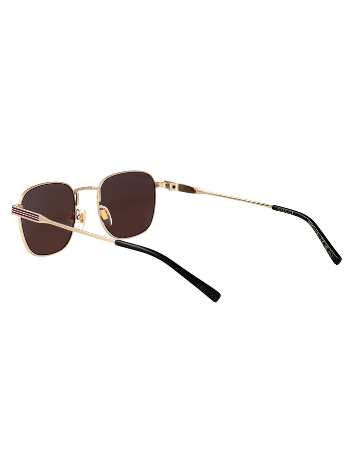 Gucci SUNGLASSES - Gold | 47c89aaee30951ce8dee93b53c2727a2599af4b8