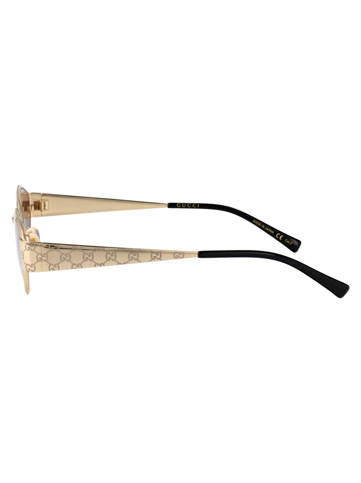 Gucci SUNGLASSES - Gold | 8e19aba489b2e196a8919d7e1a253d7a094c4e80
