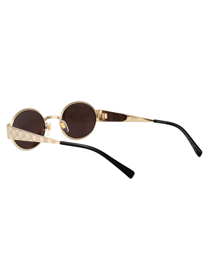 Gucci SUNGLASSES - Gold | cbee898885353674b4d22f50e859bb268f493562