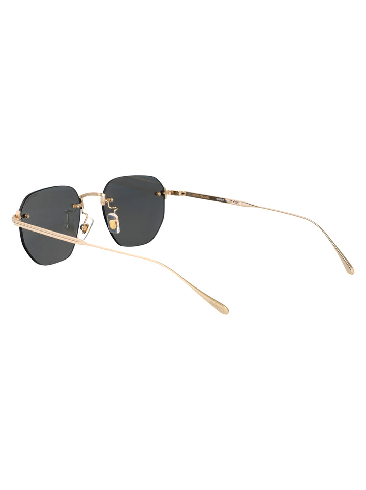 Montblanc MB0405S 001 ROUND Sunglasses