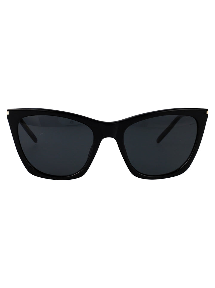 Saint Laurent SL 214 KATE THIN 001 CAT-EYE Sunglasses