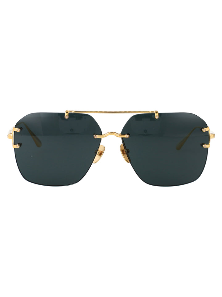 Linda Farrow SUNGLASSES - Gold | cef7ae1bfd971d02d73b398e278aeb4f74aface7