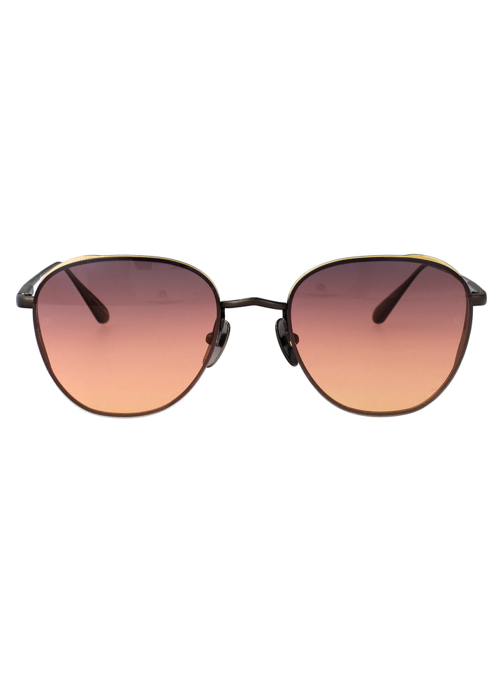 Linda Farrow SUNGLASSES - Gold | 3776dc9cf3346222014b82e148743d3b2bb671cc