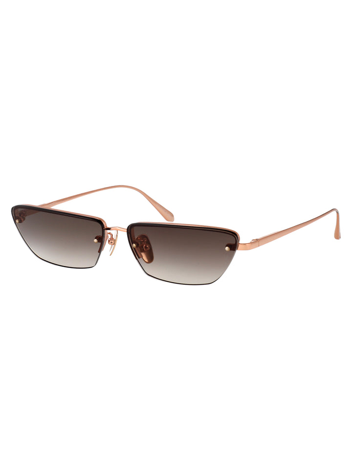 Linda Farrow SUNGLASSES - Gold | 7275a6f4ccda518b03a0782f63ccb2d35304d81a