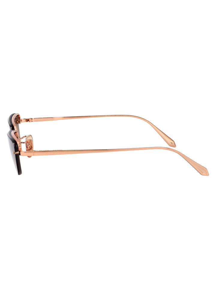Linda Farrow SUNGLASSES - Gold | 03d47f29b1accadc25de3d4db3509f6cd51248f4