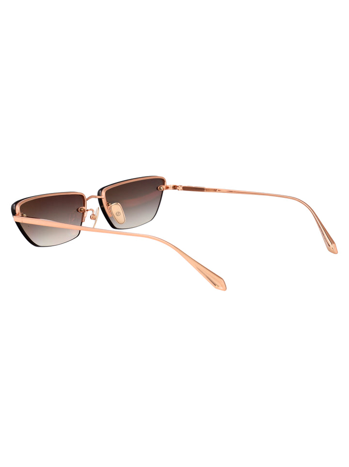 Linda Farrow SUNGLASSES - Gold | 419b36b423b6c9bc88bb613bff47949cc374cafa