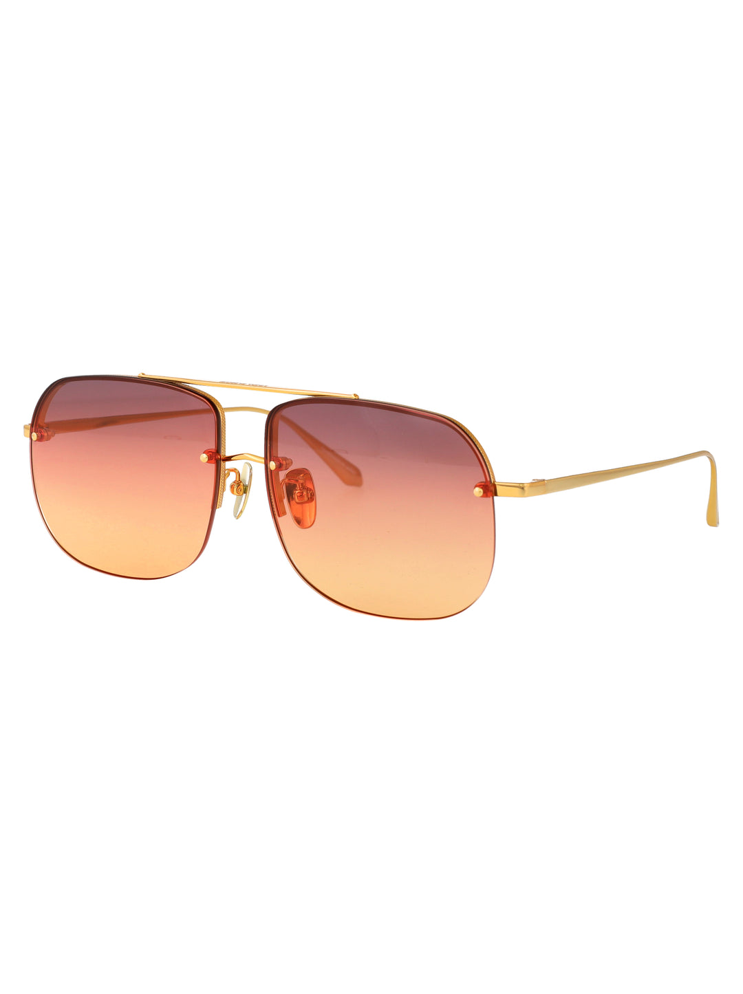 Linda Farrow SUNGLASSES - Gold | 56008b09f44be5cb2158f66af2773e2394c7a806