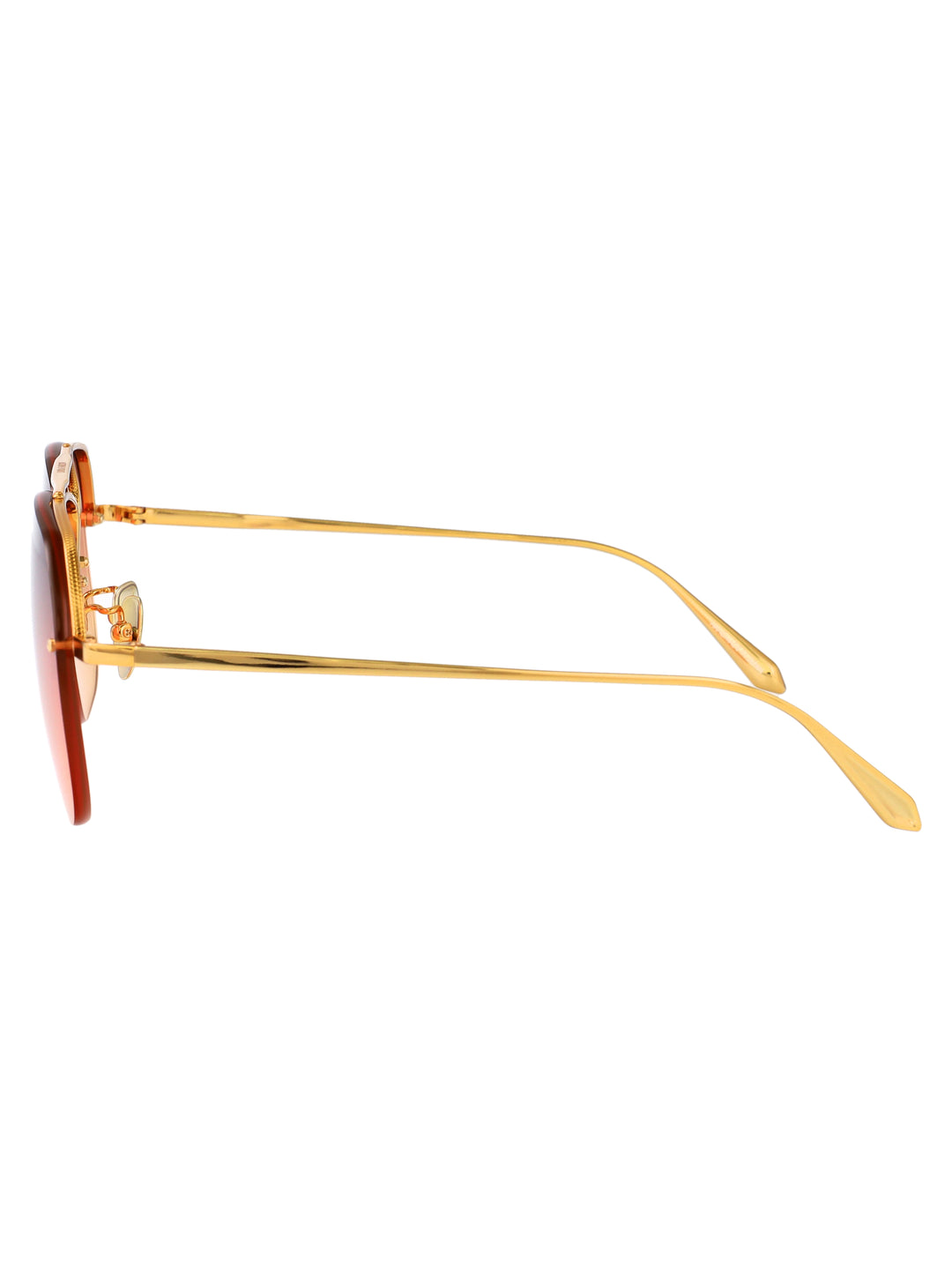 Linda Farrow SUNGLASSES - Gold | 54d87a37c87f2fdb972ee393b2b648616a1fc41f