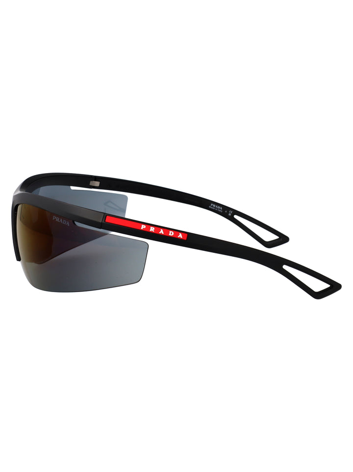 Prada Linea Rossa SUNGLASSES - Black | 9697dd98854b2bb208e594e05383a44e3227afea