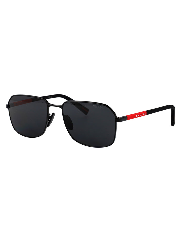 Prada Linea Rossa SUNGLASSES - Black | d2a1f2a77e66ec8de9295e9e079e8c093b102527