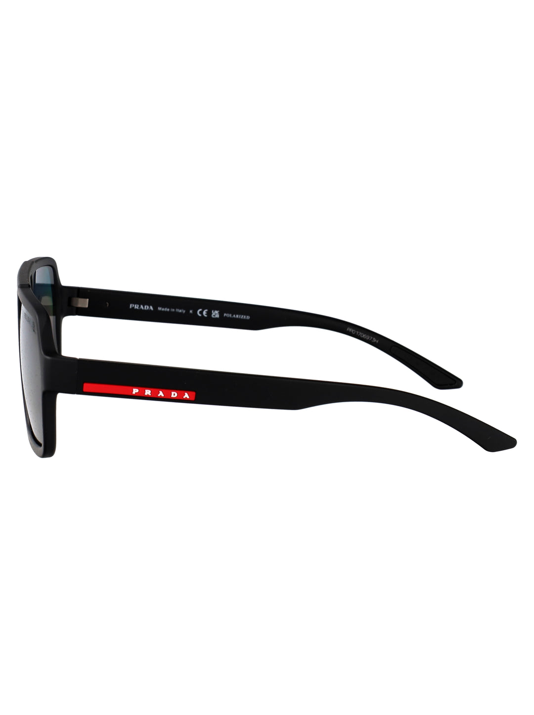 Prada Linea Rossa SUNGLASSES - Black | b4b81c78803dfff10d0abc58ce548ab8ab587714