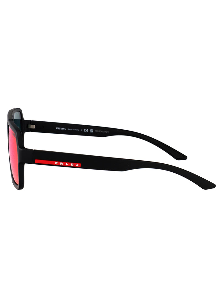 Prada Linea Rossa SUNGLASSES - Black | 211456d796cce976ee01d01f3d1ea4a13332172f