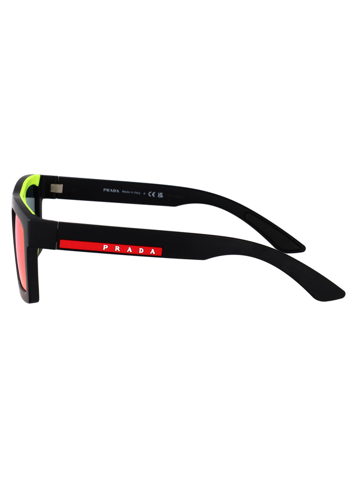 Prada Linea Rossa SUNGLASSES - Black | 7454b4f6b0d19d6472d612d4252e5465a37b449e