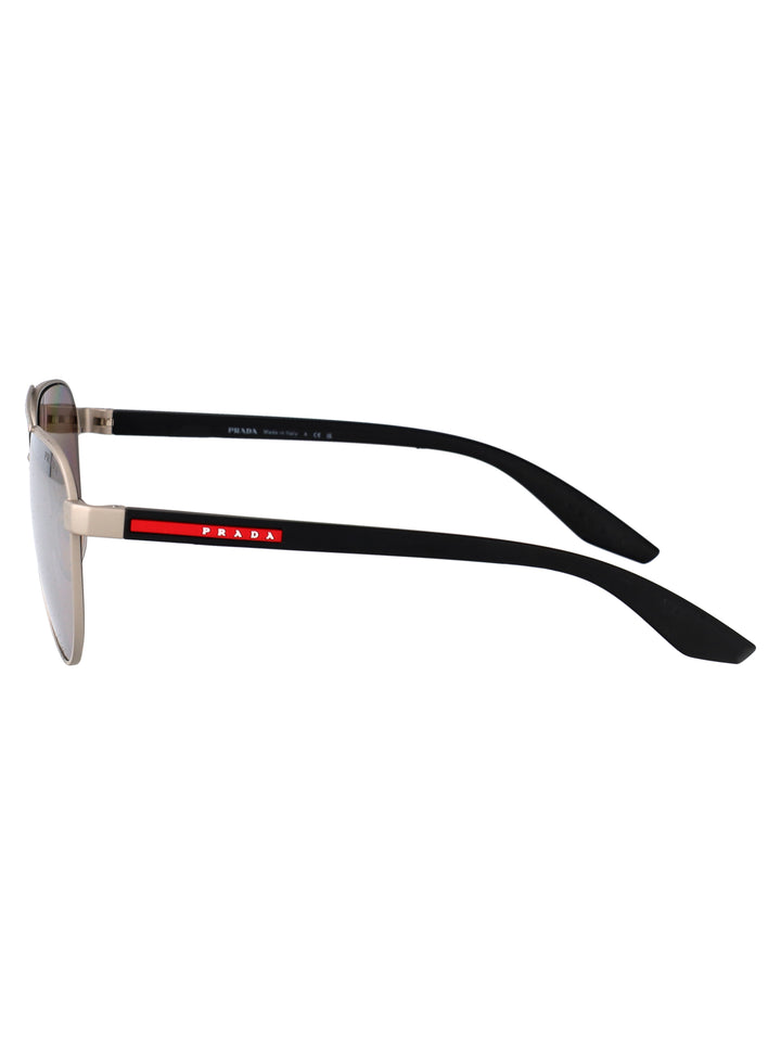 Prada Linea Rossa SUNGLASSES - Grey | b3ead38d08dfbd346a2566b3879a89e6cc21c531