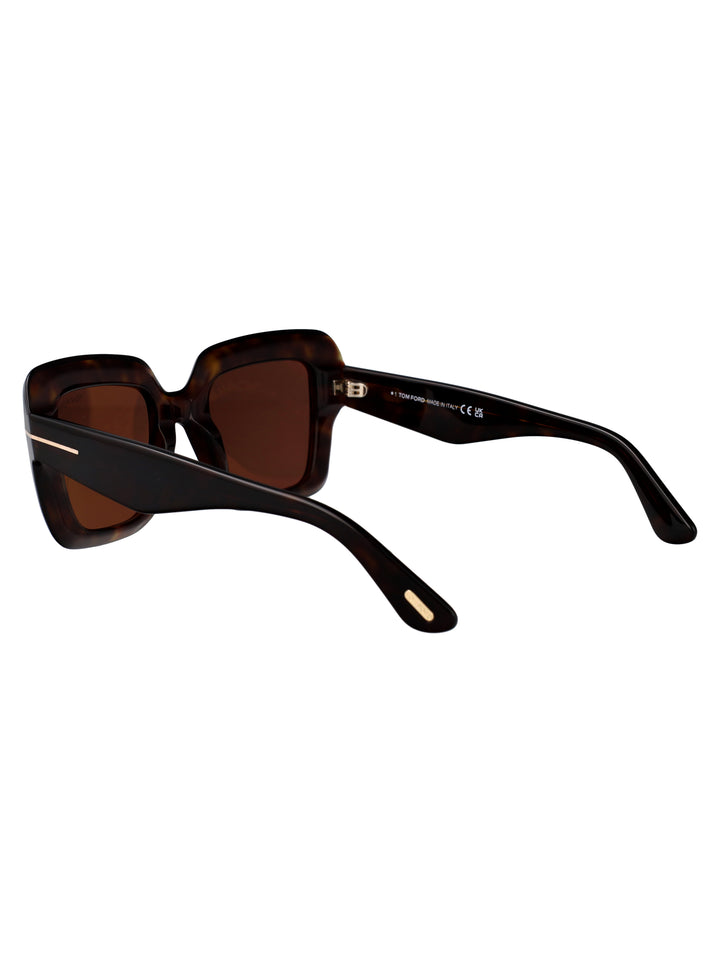 Tom Ford SUNGLASSES - Havana | 1c25e575e674859be0c82592d55ea91cb0e55a87