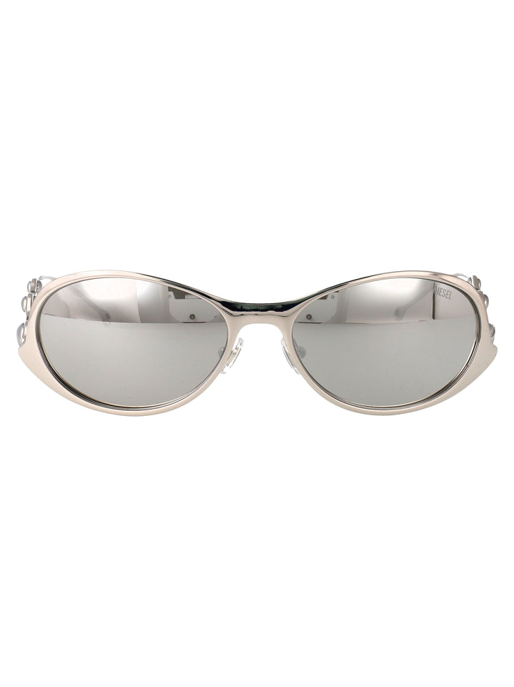 Diesel SUNGLASSES - Silver | 8ef57b7c91a635f903ea26c4951a264fc43ec795