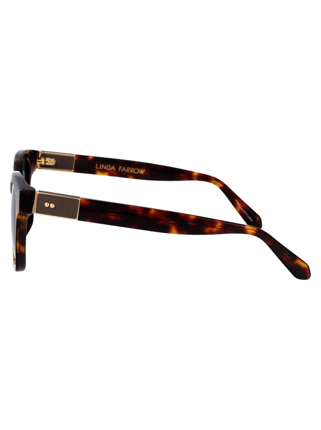 Linda Farrow SUNGLASSES - Havana | 1ba659d8233d67fb35e60d5f89f869351fb0f4c0