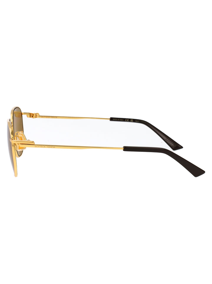 Bottega Veneta SUNGLASSES - Gold | 313a4ae03cf5cd89f637333ef22fd460e181c32d