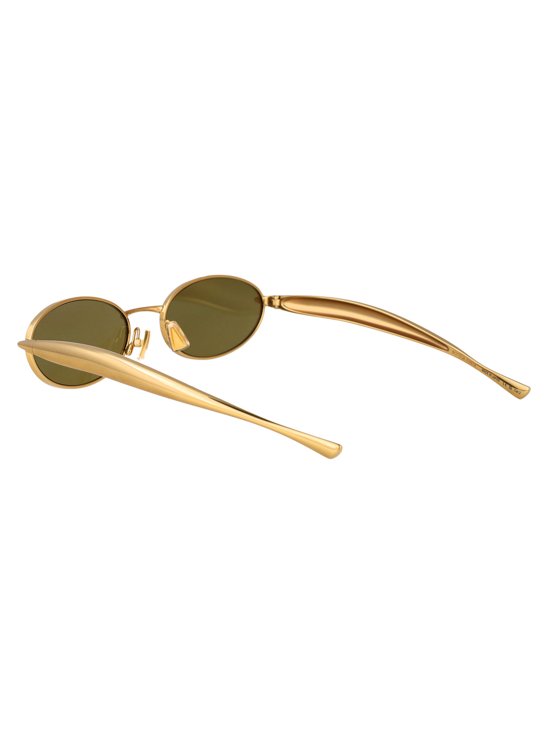Bottega Veneta SUNGLASSES - Gold | 037774217c2cb46e987b7504a97ee130569ad123