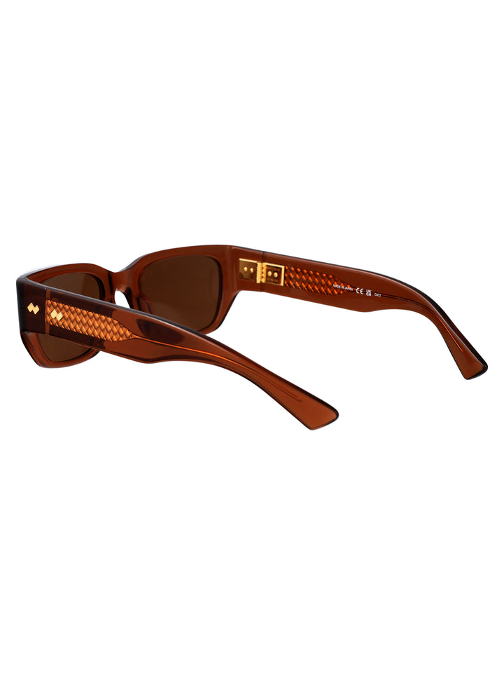 Bottega Veneta SUNGLASSES - Brown | 6753758f1b52a7954df0aa54f0a45f27cce912fb