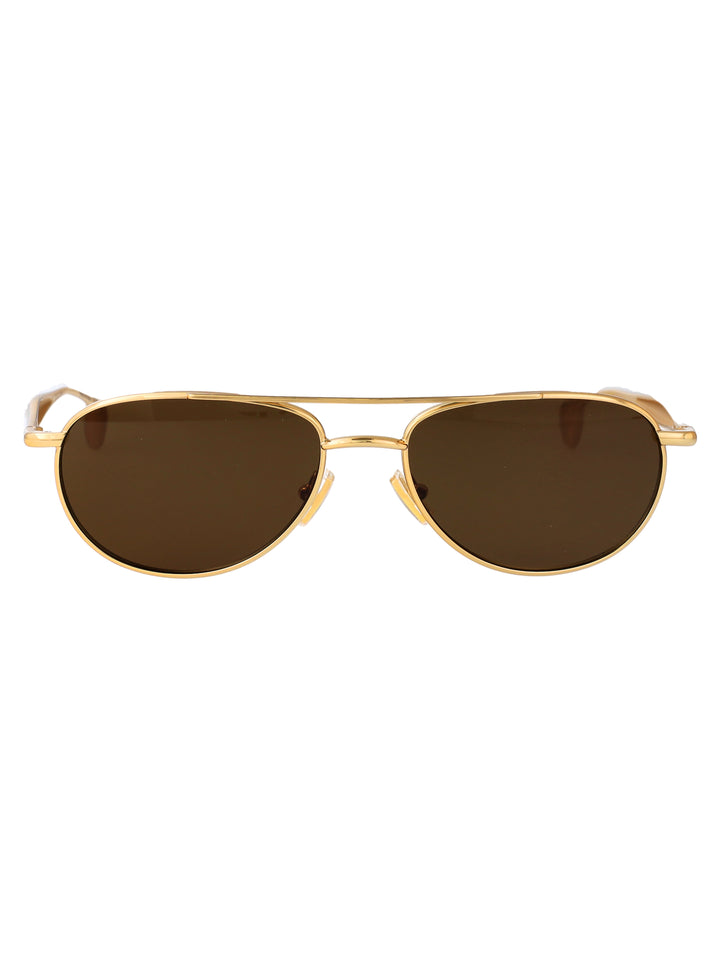 Bottega Veneta SUNGLASSES - Gold | 358a333c5000d2f75ad8677523a54195395e1a79