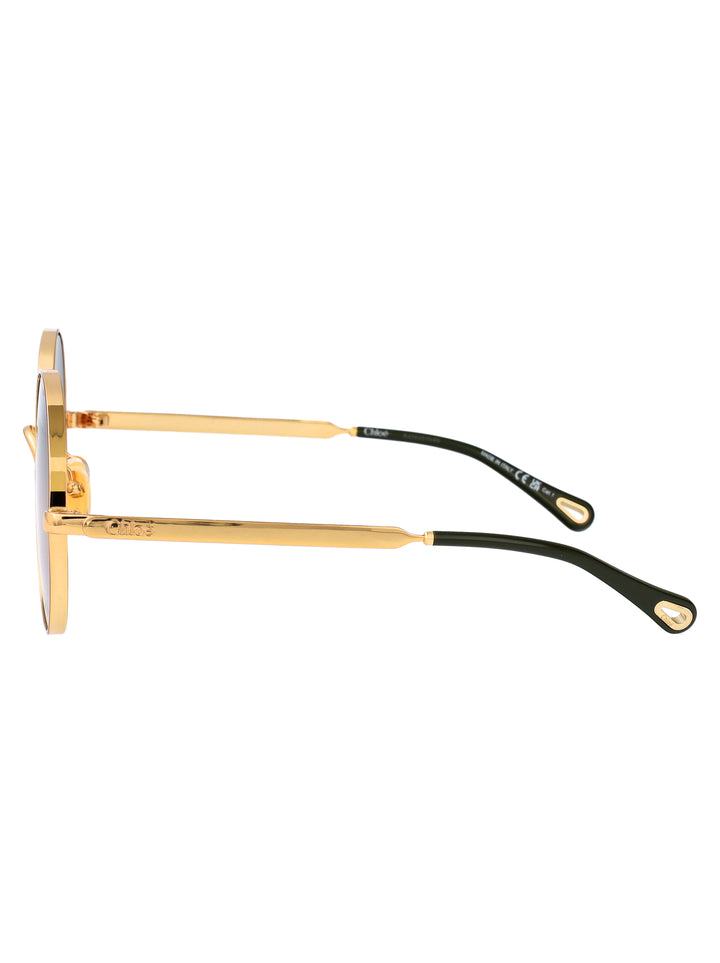 Chloe SUNGLASSES - Gold | 8c20aa17721f198f9614791ca48b3f2ae546fb20