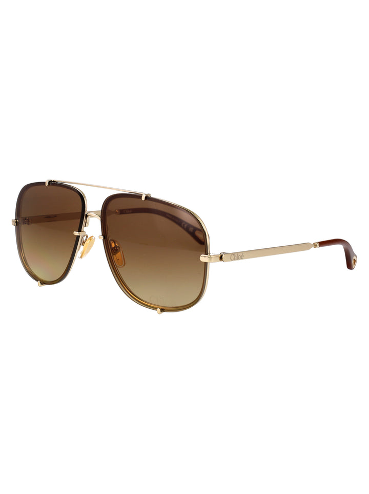 Chloe SUNGLASSES - Gold | 94c20b1859c1f37a04eee2d91b04c4b73d9dd603