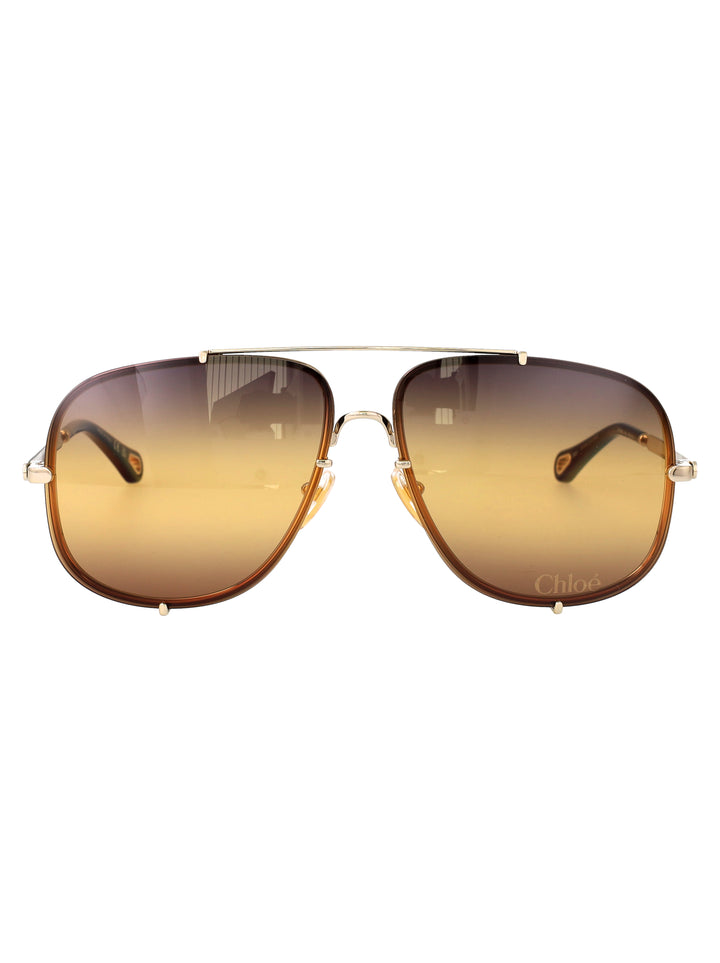 Chloe SUNGLASSES - Gold | 38175ee199cb44ca5efe7993f73ab95e29ec17a0