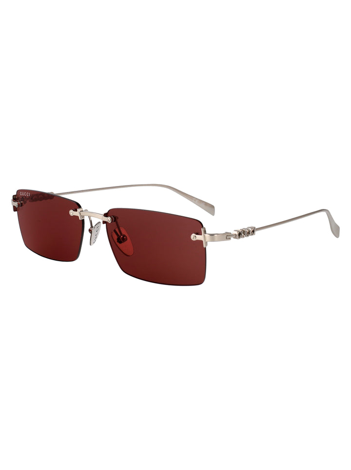 Gucci SUNGLASSES - Silver | 97e7d1aee100957c76a9fbe6f918000da81203cc