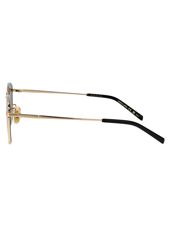 Gucci SUNGLASSES - Gold | 3ea9ee888958abf6dea90e52de4c9fda00c5d7cd