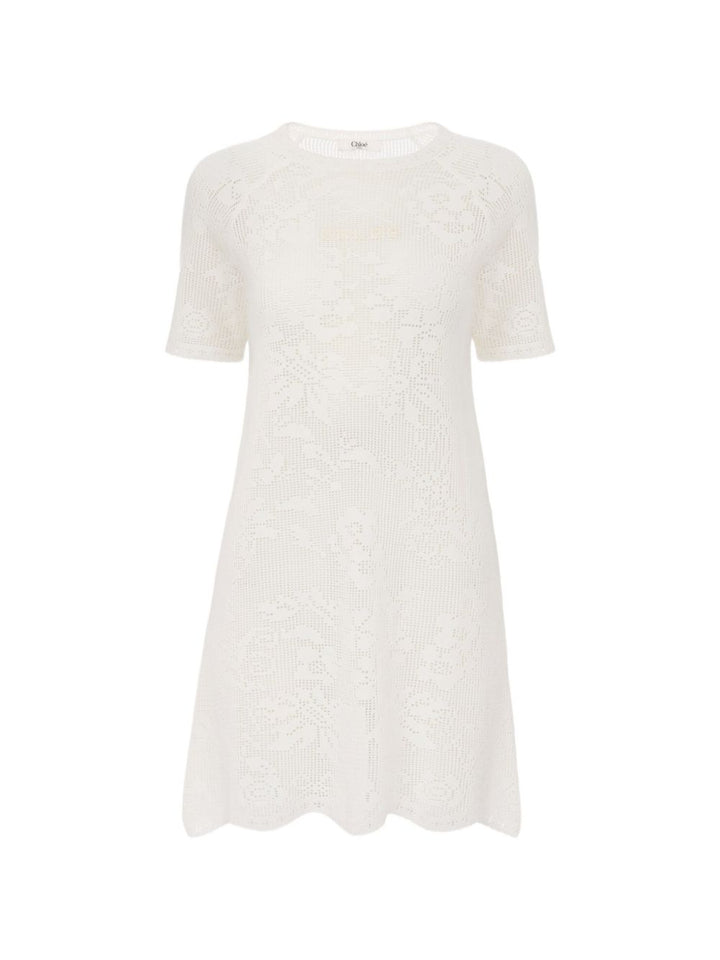 Chloè Dresses - WHITE | cc4097a0d9d3776369a0e5c3e39c6fa8dd81ea04