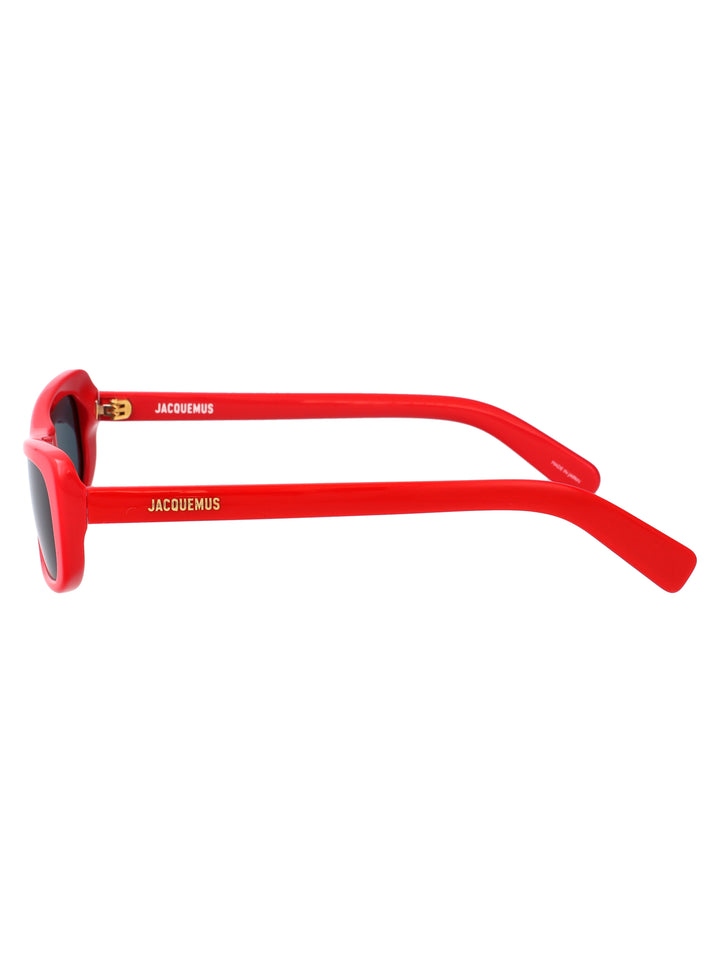 Jacquemus SUNGLASSES - Red | e047c173153657adb3a4b17766e62dc4dc3ab36f