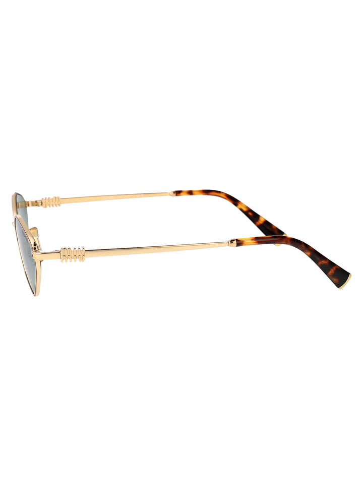 Miu Miu SUNGLASSES - Gold | dda01cd0108ab19112bd0e91bbacf3aa938b6bab