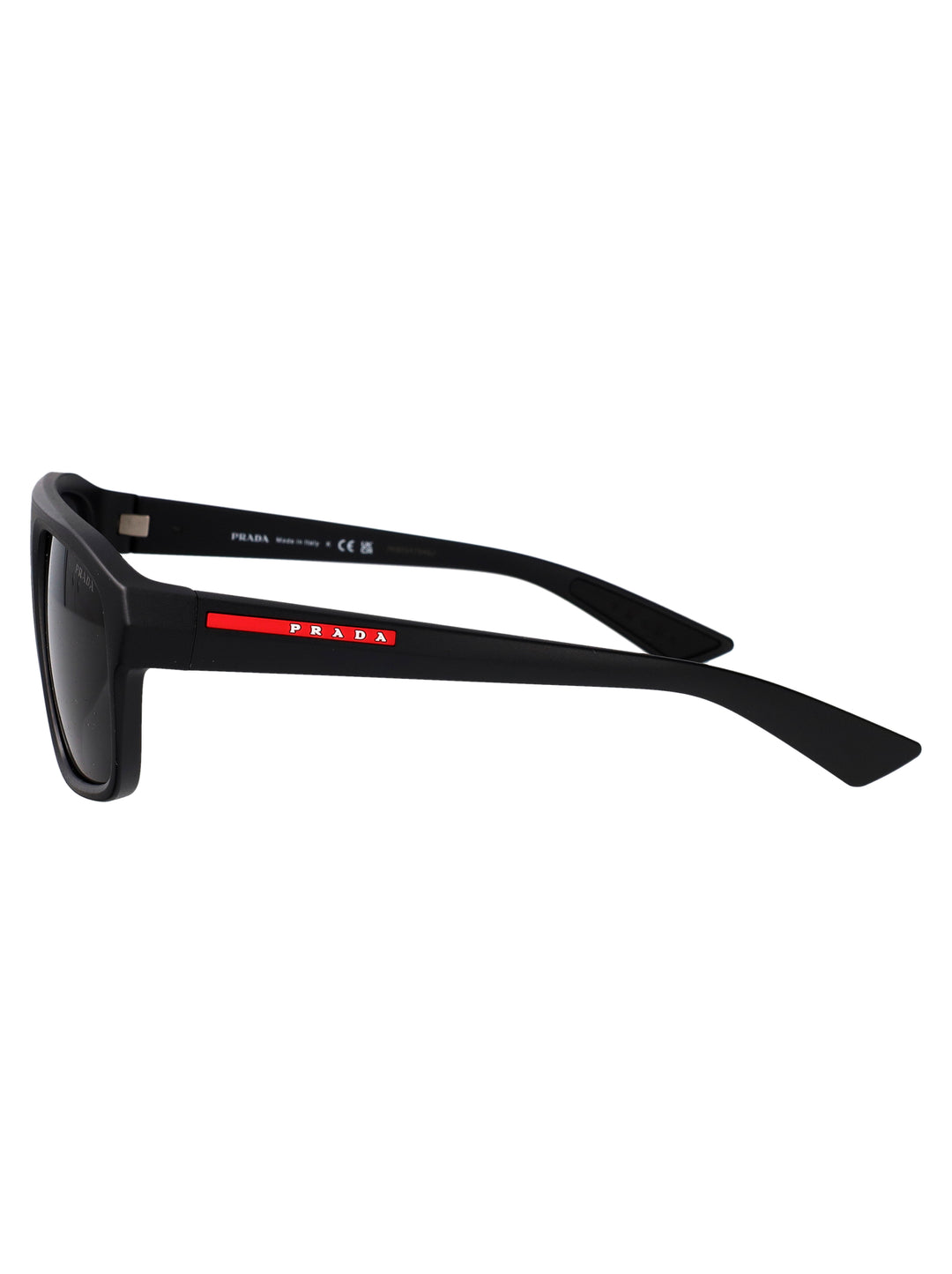 Prada Linea Rossa SUNGLASSES - Black | 1e35678587dd64c0a8ee36e418d0d6b097cd5f19