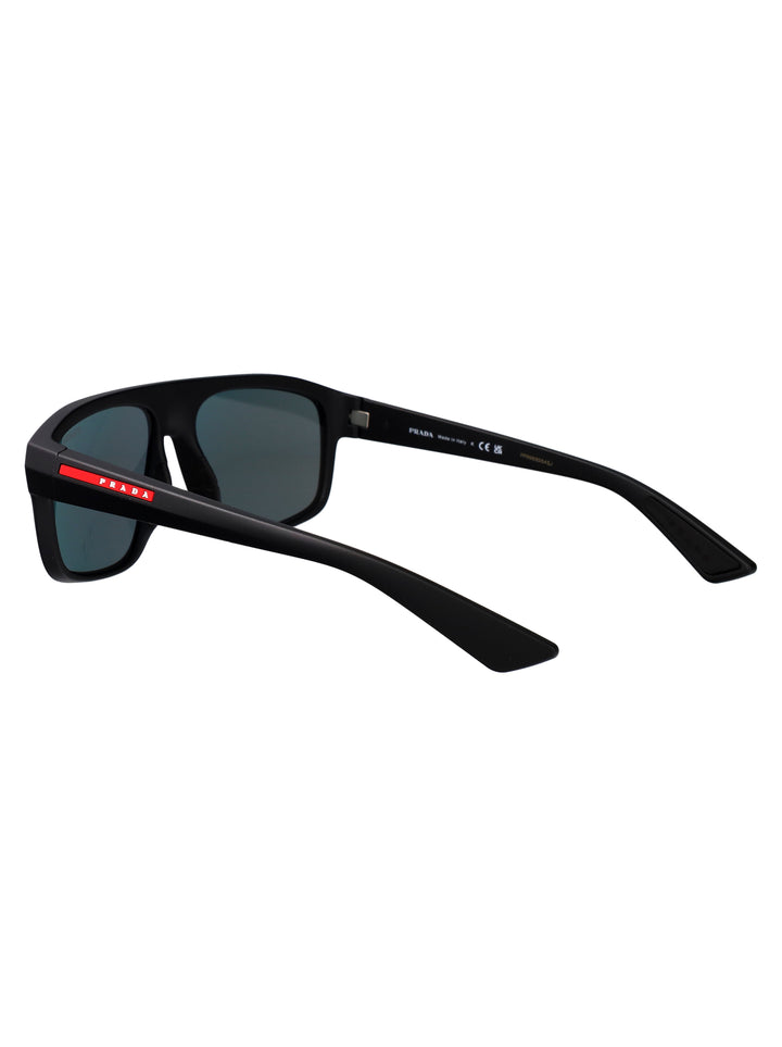 Prada Linea Rossa SUNGLASSES - Black | 48d6b1b66902b3f2becc4ab1fe99a543dd422022