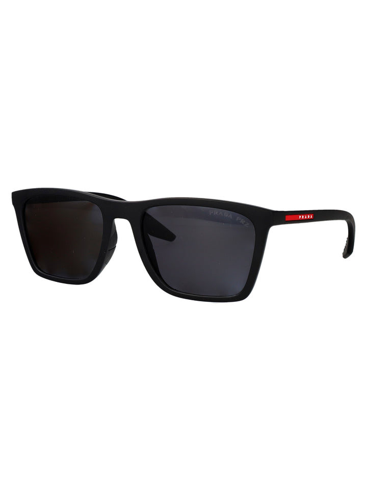 Prada Linea Rossa SUNGLASSES - Black | 0f9d6b6fd54d1f33c8c133a0a9fd0082fa7f29a5
