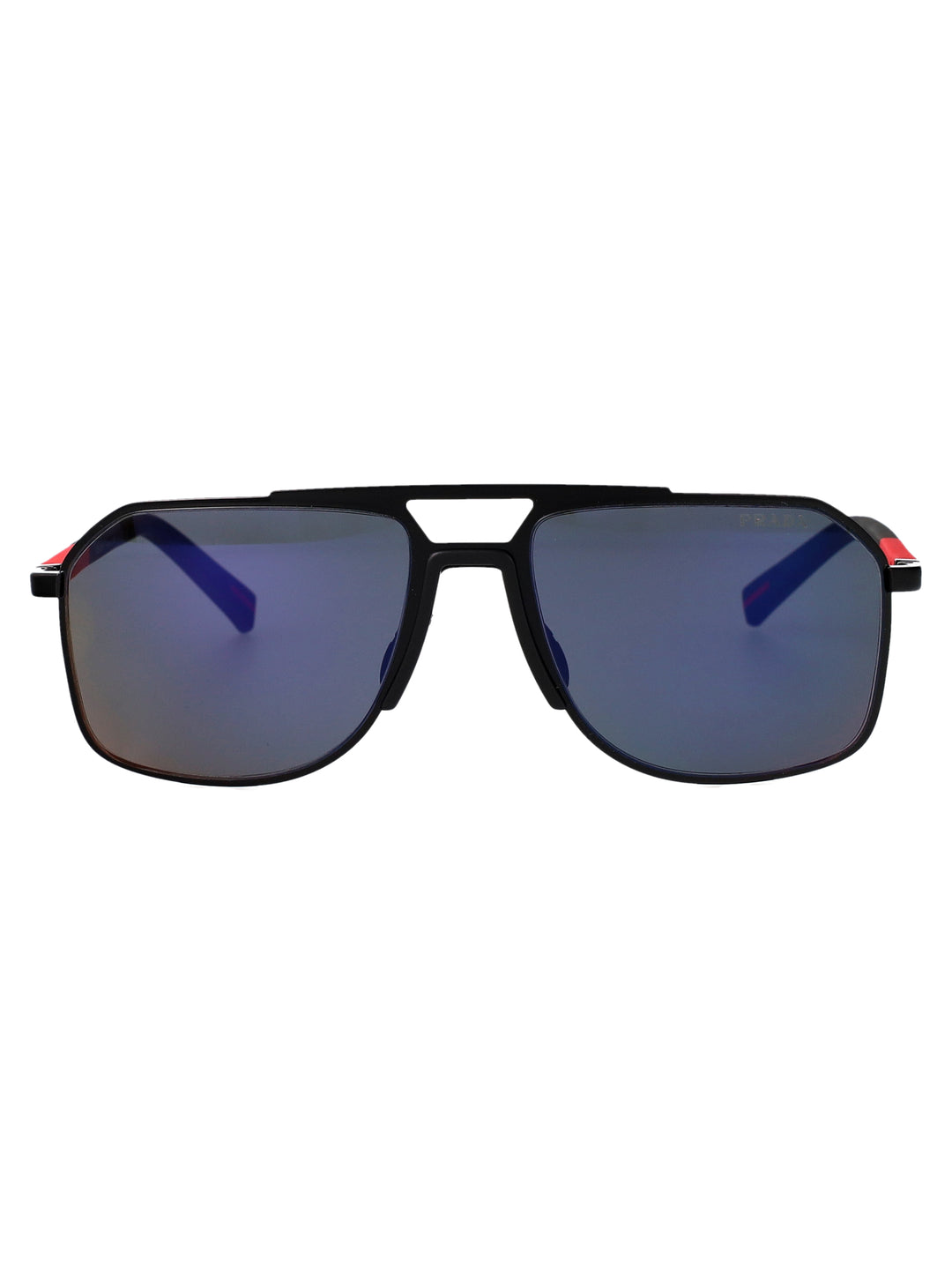 Prada Linea Rossa SUNGLASSES - Black | 9cbf8d4d12beef8c87e606cd9896999f654bb172