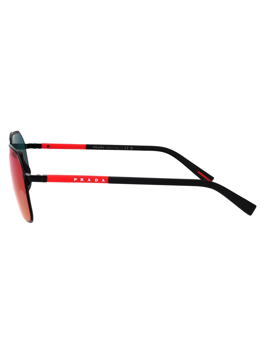 Prada Linea Rossa SUNGLASSES - Black | a36f1df857240ef2b6d6e487afdf7a932fc754cb