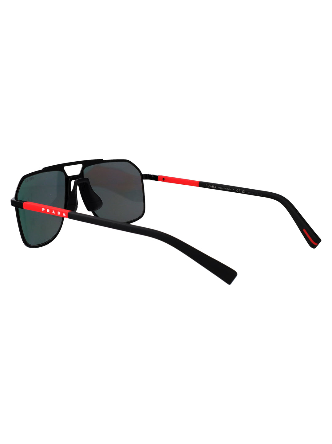 Prada Linea Rossa SUNGLASSES - Black | 34bd26d44a7bde2a4ad45303182d5cbcbe6252d8