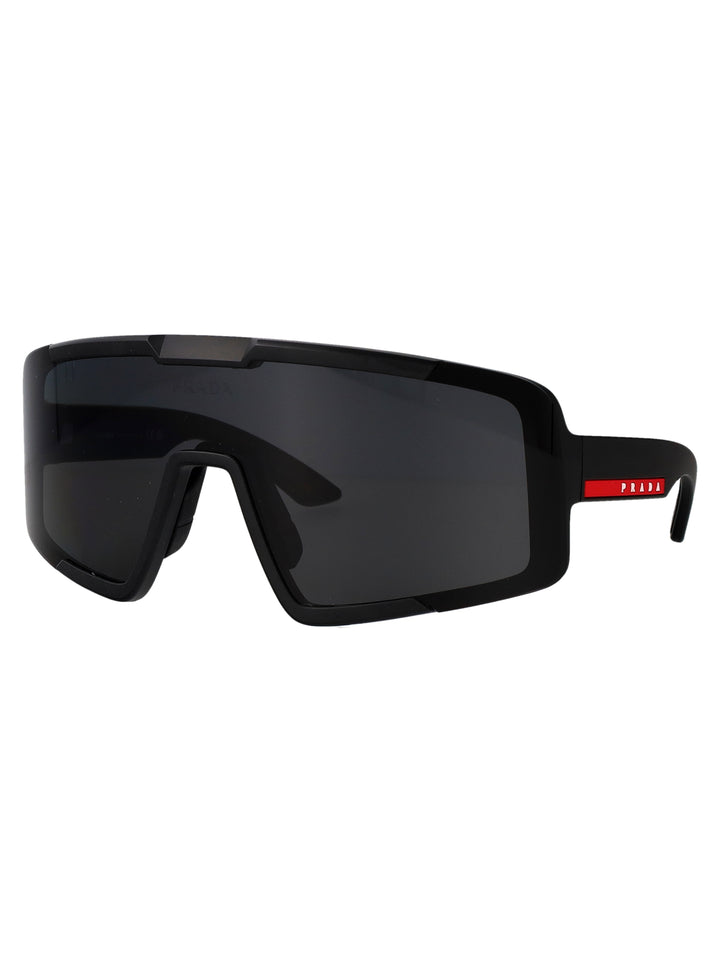 Prada Linea Rossa SUNGLASSES - Black | 0e57a1d320dfdc613fa5195c2c5e005fa343f5c1